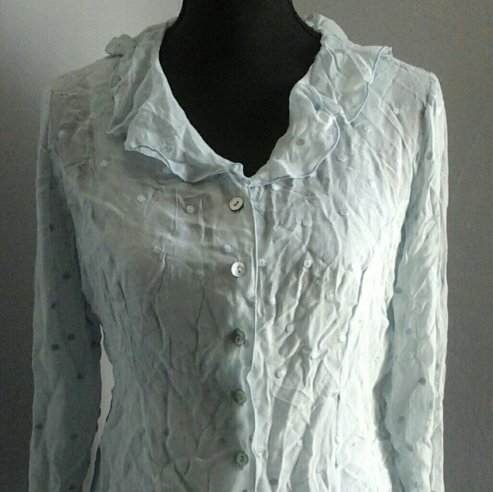 2 Piece Silk Top